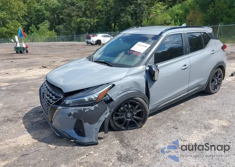 2021 Nissan Kicks Sr Xtronic Cvt из США, поврежденный, VIN 3N1CP5DV0ML563850